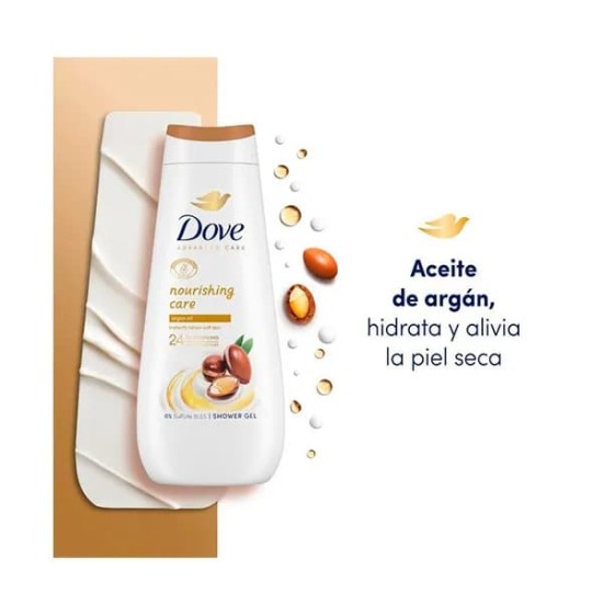 Gel de Baño Dove Nourishing Care 400Ml 2