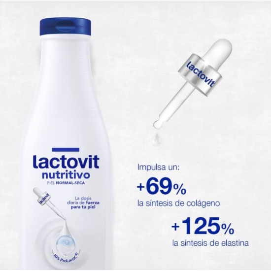 Gel De Baño Lactovit Nutritivo Normal Seca 550 Ml 2