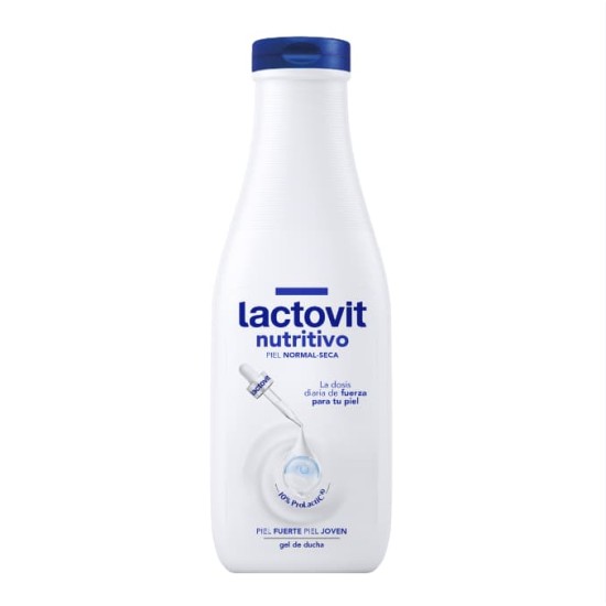 Gel De Baño Lactovit Nutritivo Normal Seca 550 Ml 0