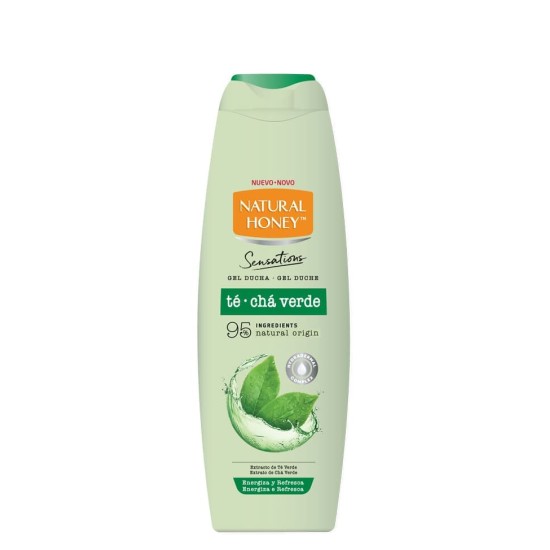 Gel De Baño Natural Honey Té Verde 650Ml 0