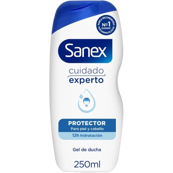 Gel De Baño Sanex Dermo Cuidado Experto 250Ml 0