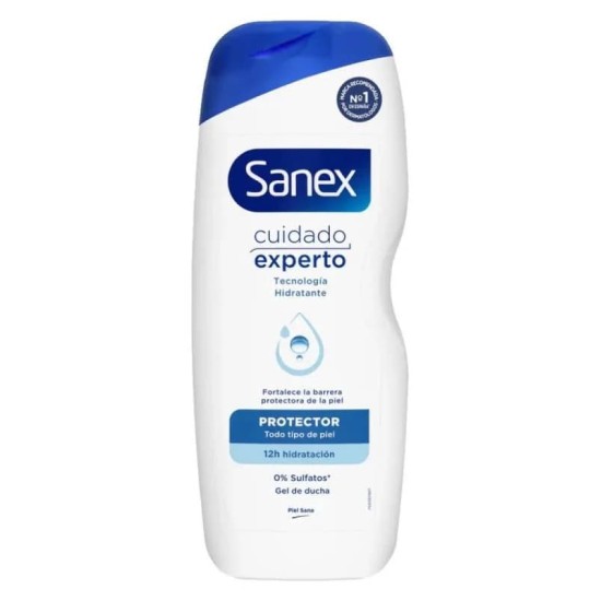 Gel De Baño Sanex Dermo Cuidado Experto 600Ml 0