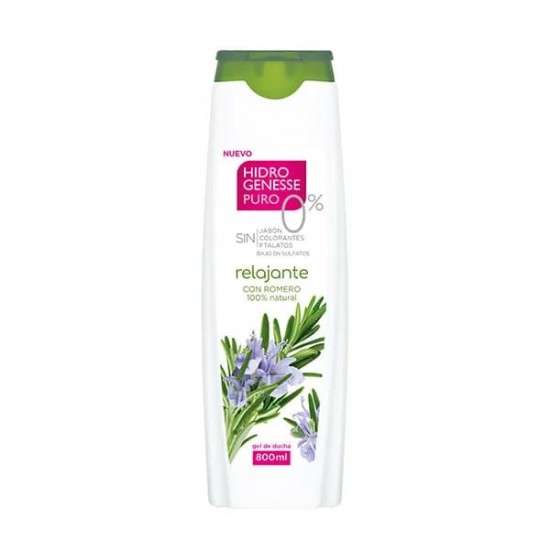 Gel De Baño Hidrogenesse 0% Relajante 800Ml 0