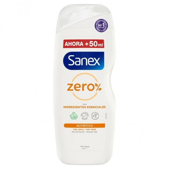 Gel De Baño Sanex Zero Piel Seca 600Ml 0