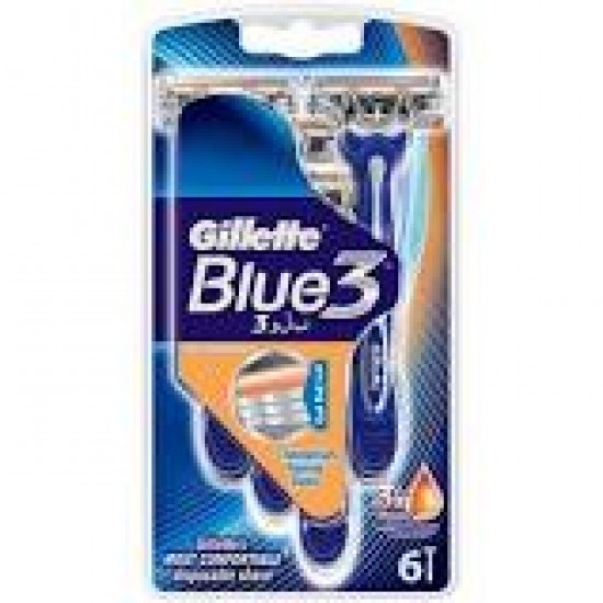 Gillette Blue 3 6Unidades 0