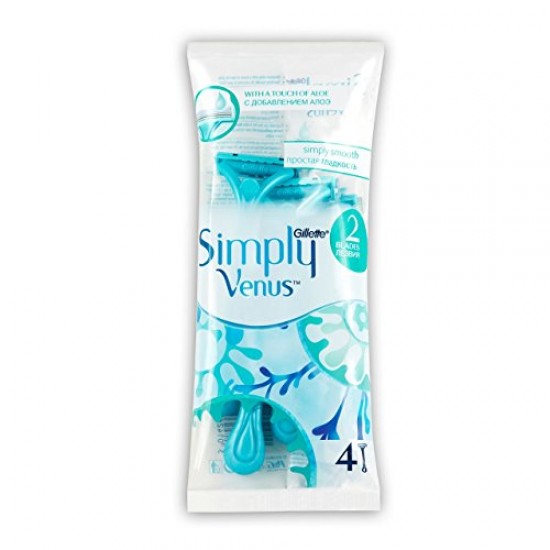Gillette Venus Simply Azul 4 Unidades 0