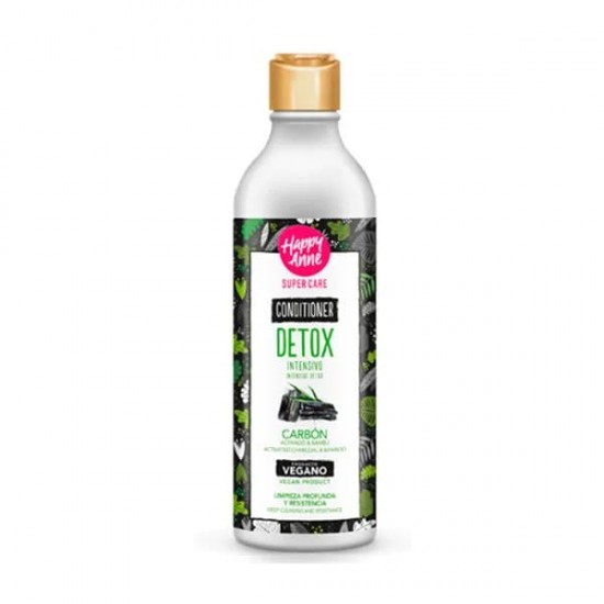 Happy Anne Acondicionador Vegano Purificador Carbón 340 Ml 0