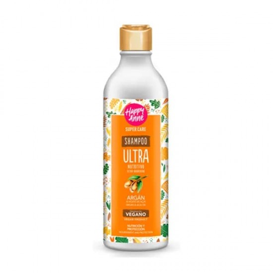 Happy Anne Champú Vegano Argán Acai 340Ml 0