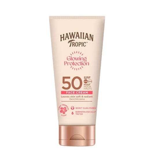 Hawaiian Tropic Glowing Protection Face Spf 50  50Ml 0