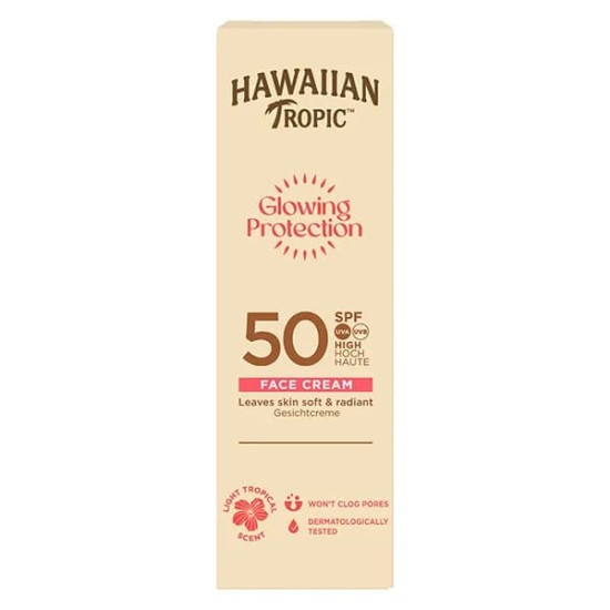 Hawaiian Tropic Glowing Protection Face Spf 50  50Ml 1