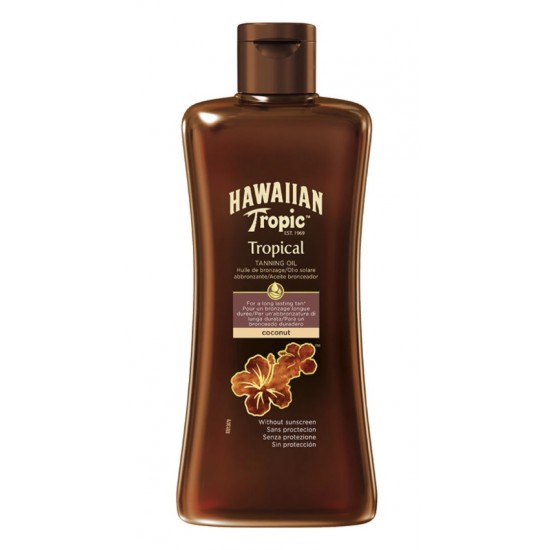 Hawaiian Tropic Aceite Tanning Coconut 0