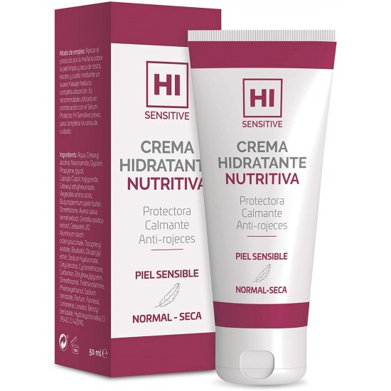 Hi Sensitive Crema Hidratante Nutritiva 50Ml 0