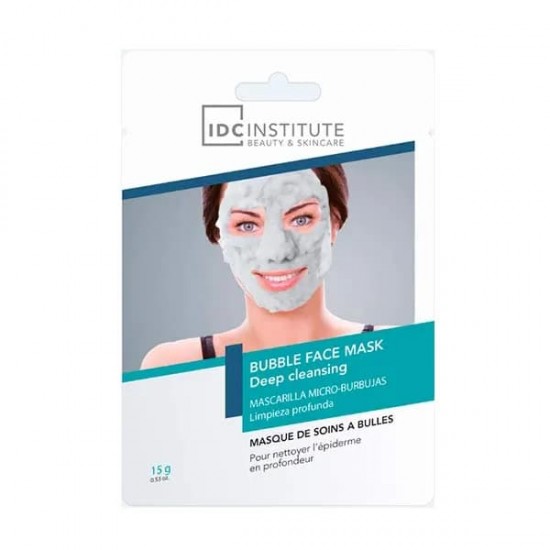 Idc Facial Mascarilla Limpieza Profunda Micro Burbujas 15G 0