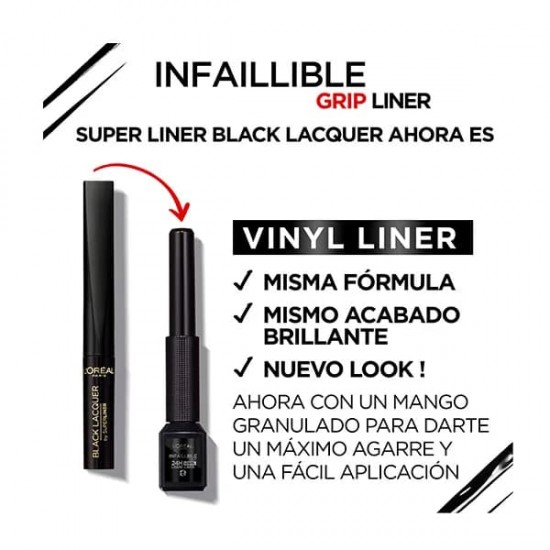 L\'Oreal Eyeliner Infalible Liquid Vinyl Grip Black 1