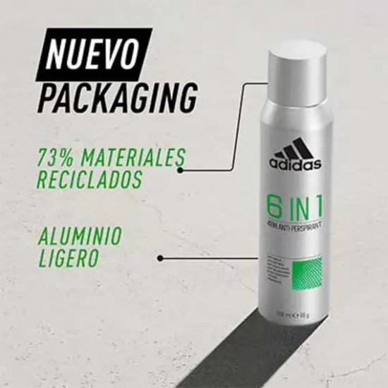 Desodorante Adidas Men 6-1 spray 150ml 1