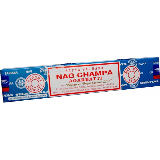 Incienso Nag Champa Agarbatti Satya Sai Baba 0