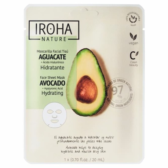 Iroha Mascarilla Aguacate 1UD 0