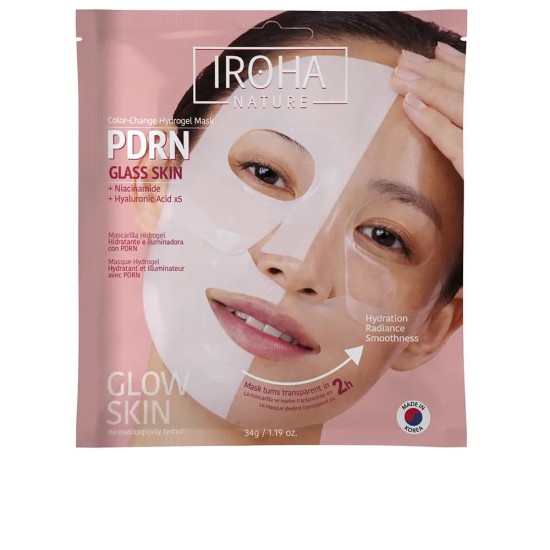 Iroha Mascarilla Hidrogel Glass Skin PDRN 1UD 0