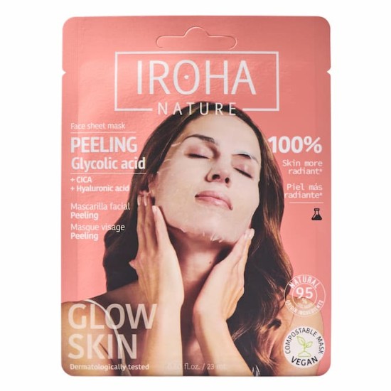 Iroha Mascarilla Peeling Glycolic Acid 1UD 0