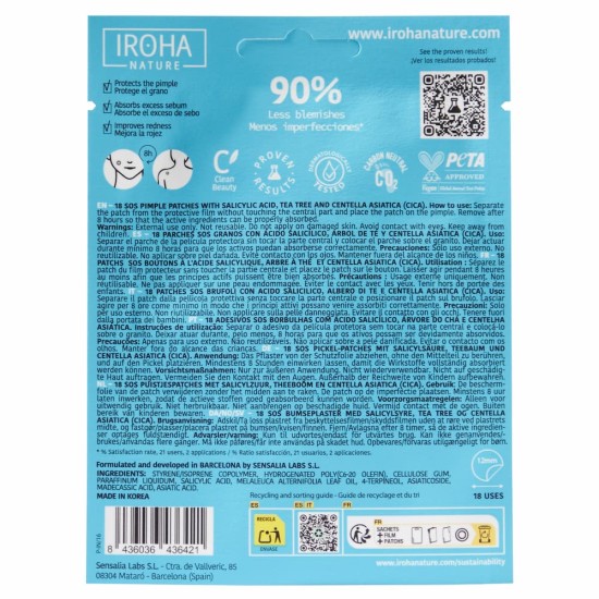 Iroha Parches SOS Granos 18UD 1