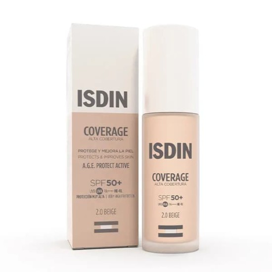 Isdin Coverage SPF50+ 2 Beige 30Ml 0