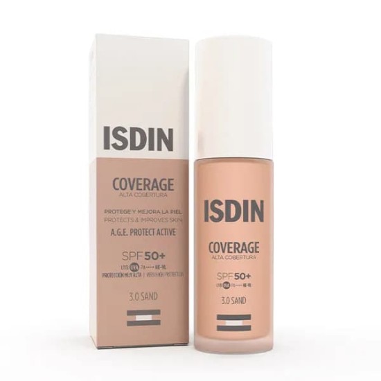 Isdin Coverage SPF50+ 3 Sand 30Ml 0