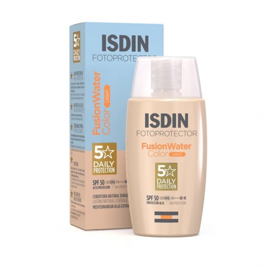 ISDIN Fotoprotector Fusion Water Color Ligth Spf 50 50ml 0