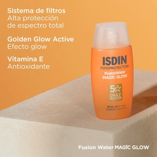 Isdin Fusion Water Magic Glow Spf 50 50ml 3