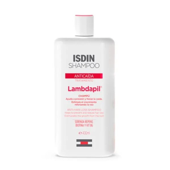 Isdin Lambdapil Anticaída Shampoo 400Ml 0