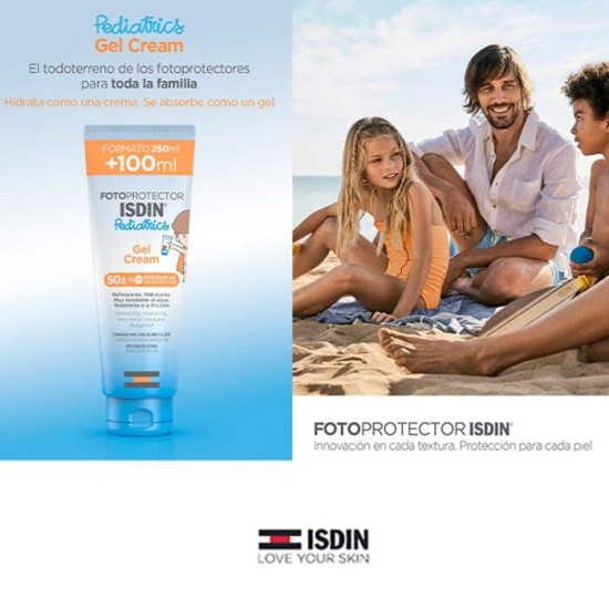 Isdin Pediatrics Gel Cream Spf 50 250ML 1