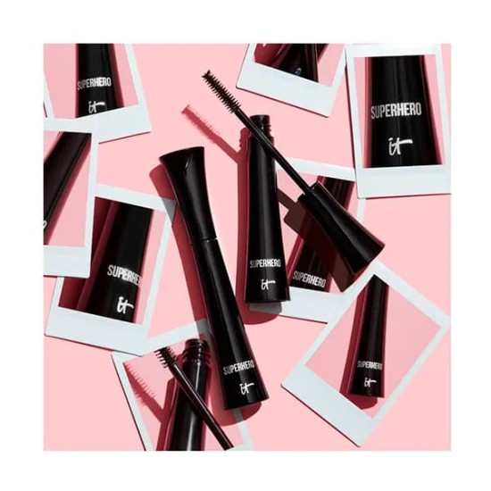 It Cosmetics Máscara de Pestañas Superhero Black 5