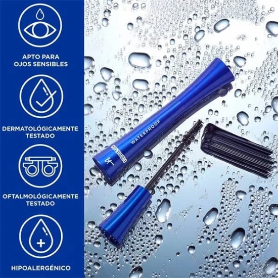It Cosmetics Máscara de Pestañas Superhero Black Waterproof 5