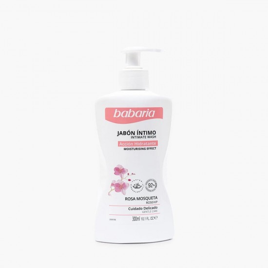 Jabon Intimo Babaria Rosa Mosqueta 300Ml 0