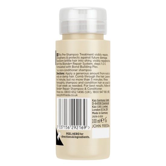 John Frieda Tratamiento Reparador Blonde System 100Ml 1
