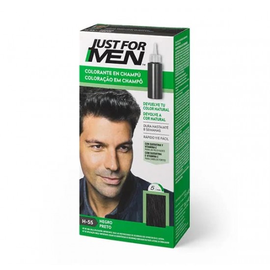 Just For Men Colorante en Champú H-55 Negro 0