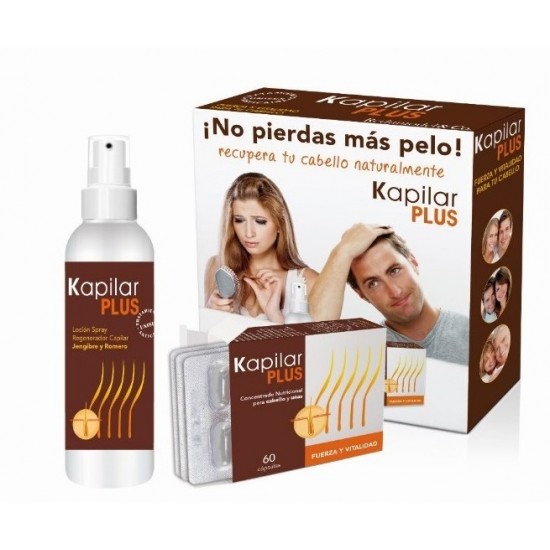 Kapilar Plus Pack Loción + Cápsulas 0