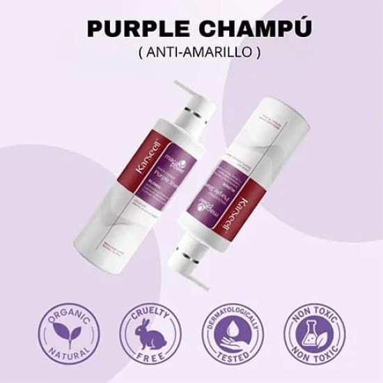 KARSEELL Champú Purple Blonde 500Ml 2