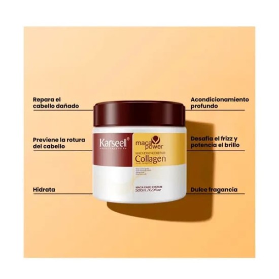 KARSEELL Maca Essence Repair Mascarilla 500Ml 2