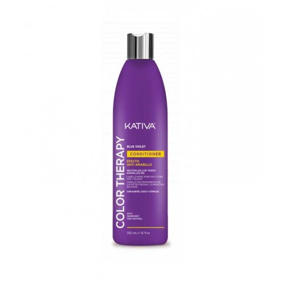 Kativa Acondicionador Color Therapy Efecto Anti-amarillo 355 ml 0