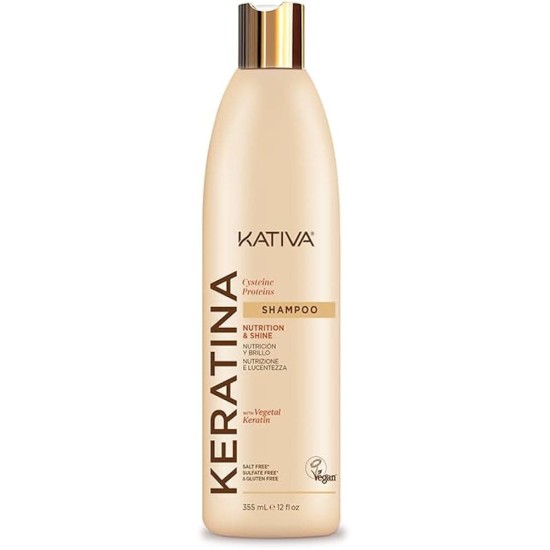 Kativa Champú Keratina Nutrition Softness & Shine 355ml 0