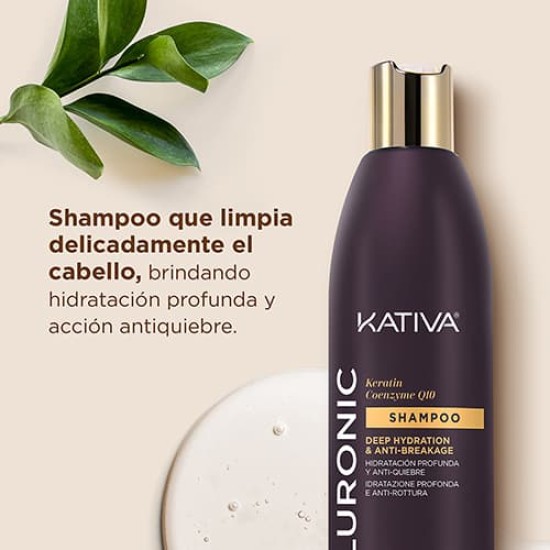 Kativa Hyaluronic Champú 355Ml 3