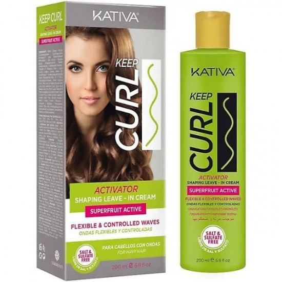 Kativa Keep Curl Crema Activadora De Ondas 200 Ml 0