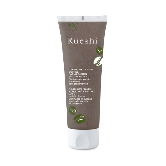 Kueshi Exfoliante Facial Café 85ml 0