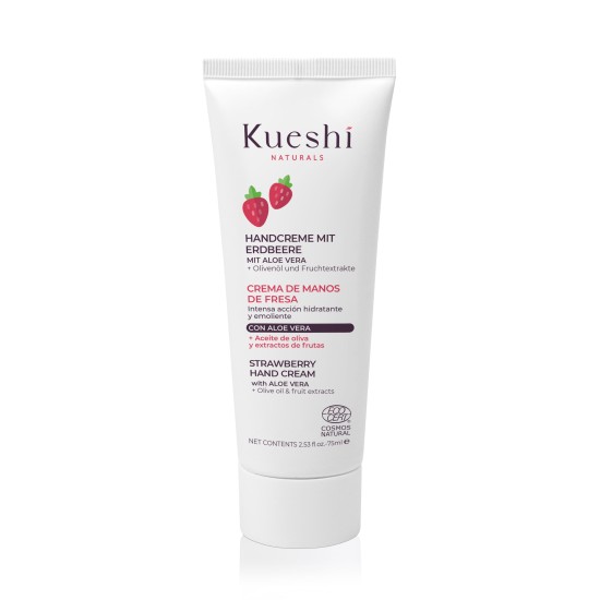 Kueshi Crema Manos Hidratante de Fresa 75ml 0
