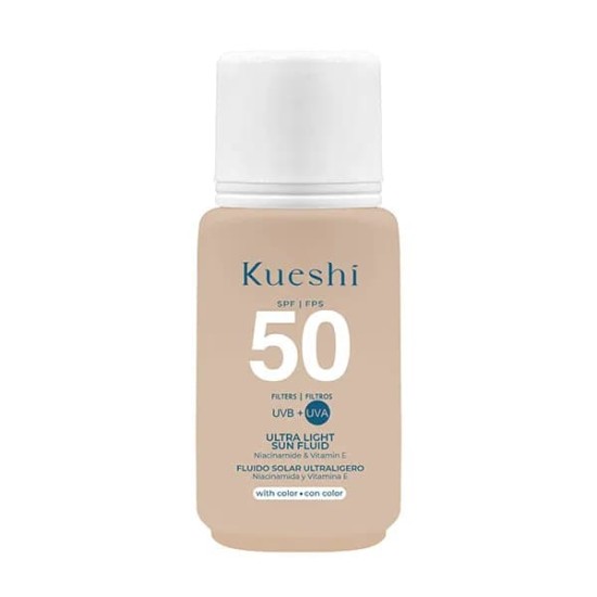 Kueshi Ultra Light Sun Fluid Color Spf50   50Ml 0