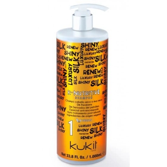 KUKIT K-nutritive champú cabello seco o muy seco 1000 ml 0