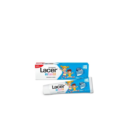 Lacer Dentrífico Gel Infantil 75Ml 0