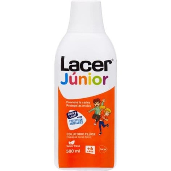 Lacer Flúor Colutorio Junior Diario 500Ml 0