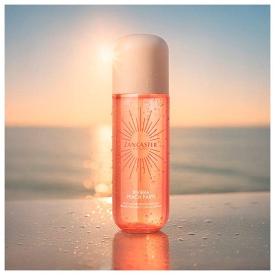 Lancaster Riviera Peach Party  Body & Hair Fragrance Mist 236ml 3