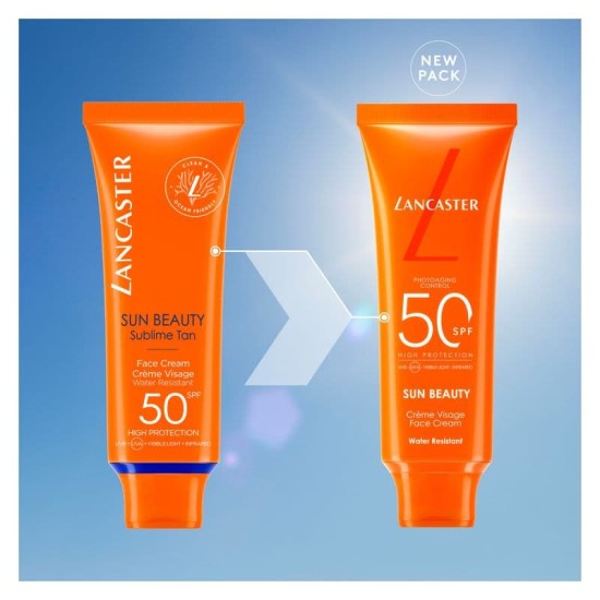Lancaster Sun Beauty Face Cream Spf50 50Ml 2